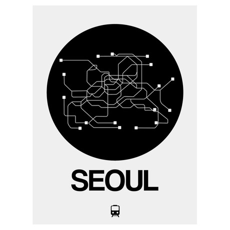 Seoul Subway Map (Orange)