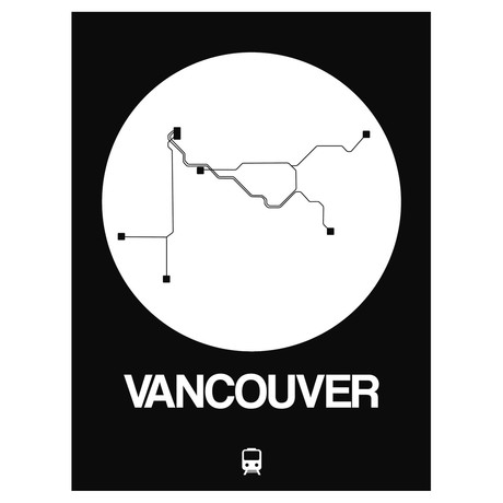 Vancouver Subway Map (Orange)