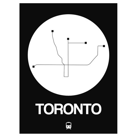 Toronto Subway Map (Orange)
