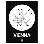 Vienna Subway Map (Orange)