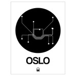 Oslo Subway Map (Orange)