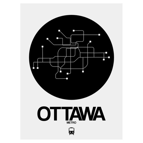 Ottawa Subway Map (Orange)