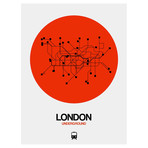 London Subway Map (Orange)