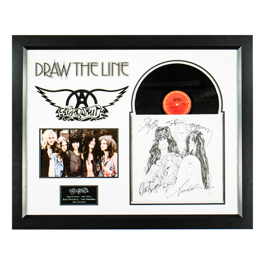 Rock and Roll Memorabilia Authentic Signed Guitars + Albums Touch