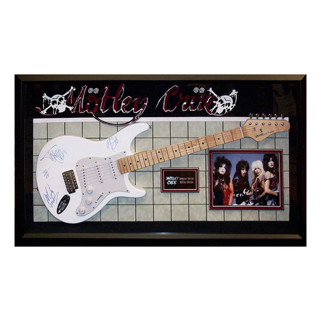 Motley Crue Signed Guitar