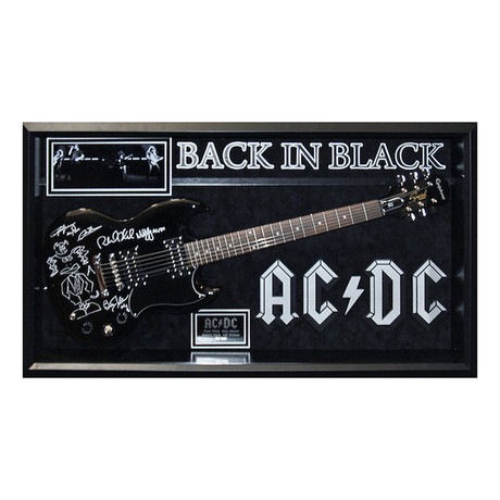AC/DC Signed Guitar 2