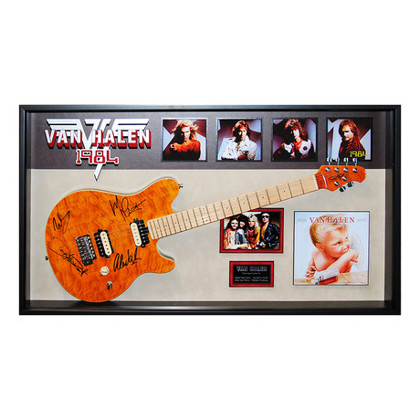 Van Halen Signed Guitar