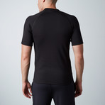 Top V Warm Line Shirt // Black (2XL)