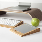 Bamboo Wood Bluetooth Trackpad Holder