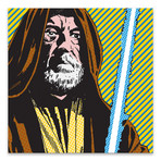 Star Wars Pop Art // Obi-Wan, One With The Force (16"W x 16"H x 1.25"D)