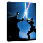 Skywalkers Duel (16"W x 20"H x 1.25"D)