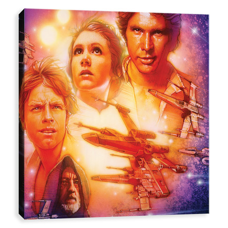 Episode IV: A New Hope // Special Edition (16"W x 16"H x 1.25"D)