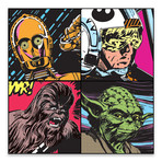 Star Wars Panel // Heroes (16"W x 16"H x 1.25"D)