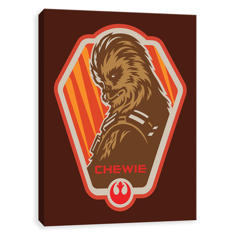 Hero Badge // Chewie (16"W x 20"H x 1.25"D)