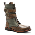 Jimi Can Lace-Up High Boot // Brown (US: 8.5)