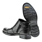 Plain Toe Cap Boot // Black (Euro: 40)