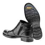 Plain Toe Cap Boot // Black (Euro: 44)