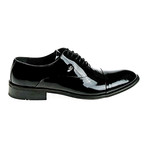Patent Leather Plain Toe Oxford // Black (Euro: 40)