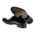 Patent Leather Plain Toe Oxford // Black (Euro: 41)