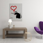 Rat Love (20"W x 16"H x 0.75"D)