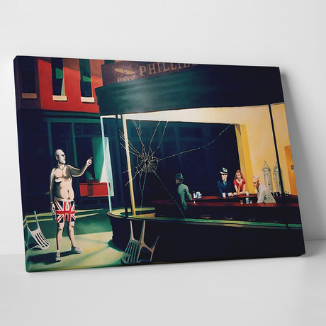 Nighthawks (20"W x 16"H x 0.75"D)