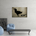 Fried Eggs // Gallery Wrapped Canvas (16"W x 20"H x 0.8"D)