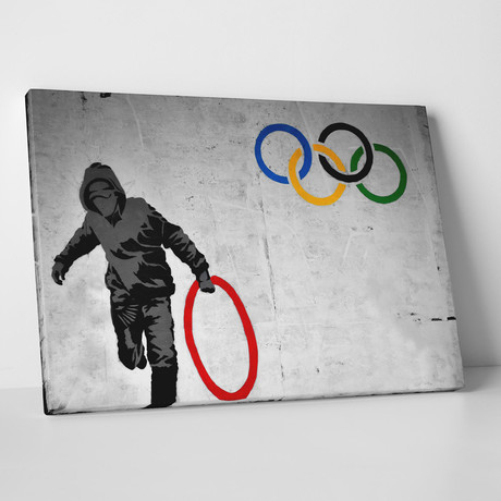 Stolen Ring // Gallery Wrapped Canvas (16"W x 20"H x 0.8"D)