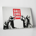 Sale Ends (20"W x 16"H x 0.75"D)