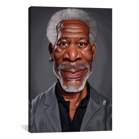 Morgan Freeman (18"W x 26"H x 0.75"D)