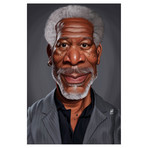 Morgan Freeman (18"W x 26"H x 0.75"D)