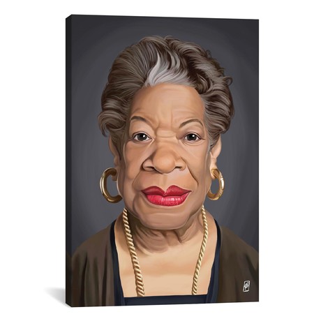 Maya Angelou // Rob Snow (18"W x 26"H x 0.75"D)
