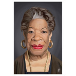 Maya Angelou // Rob Snow (26"W x 40"H x 1.5"D)