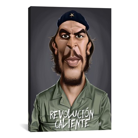 Che Guevara (Revolucion Caliente) (18"W x 26"H x 0.75"D)