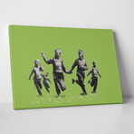 Prancing Riot Cops (20"W x 16"H x 0.75"D)