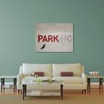 Parking // Gallery Wrapped Canvas (16"W x 20"H x 0.8"D)