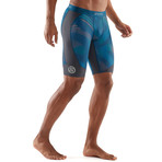 DNAmic Compression 1/2 Tights // Leviathan + Atmos (XS)