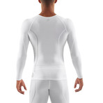 DNAmic Compression Long-Sleeve Shirt // White (XSmall)