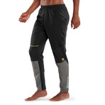 Plus Propel Tapered Jogger Pants // Black + Pewter (Small)