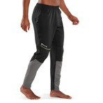 Plus Propel Tapered Jogger Pants // Black + Pewter (Small)