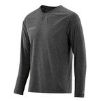 Plus Micron Run Tee // Black + Marle (Small)