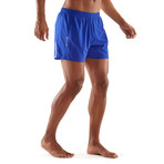 Plus Network 4" Run Shorts // Marine (Small)