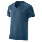 Plus Vector V Neck Run Tee // Atmos + Marle (Small)