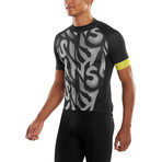 Cycle Classic Short-Sleeve Jersey // Leviathan + Black (Small)