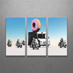 Police Escort // Triptych