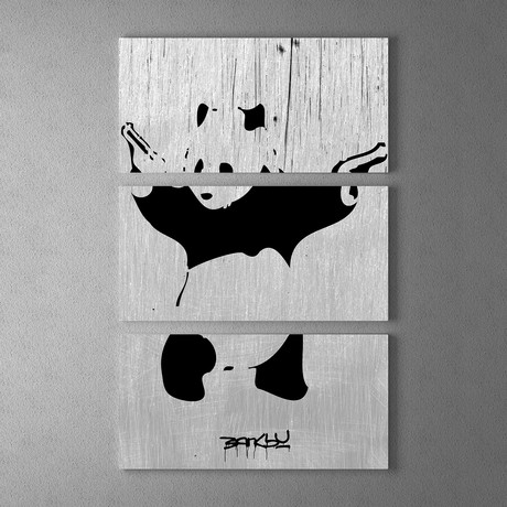 Gunslinger Panda // Triptych