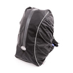 Backpack Cover // Waterproof + Reflective (Black)
