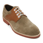 Plain Derby // Taupe + Brown (Euro: 42)