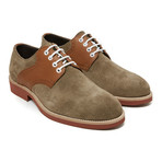 Plain Derby // Taupe + Brown (Euro: 42)