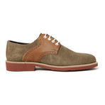 Plain Derby // Taupe + Brown (Euro: 42)