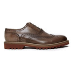 Wing-Tip Lug Oxford // Taupe (Euro: 45)